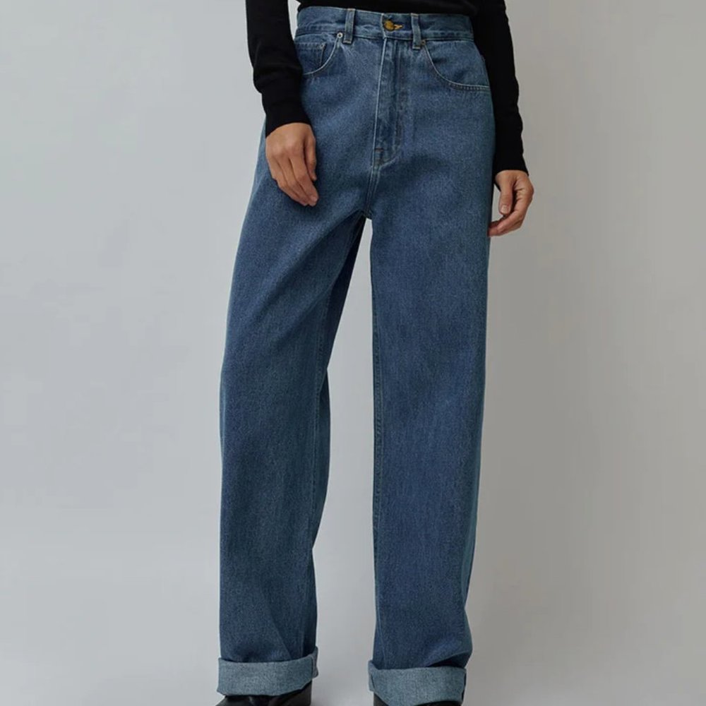 Girls of Dust Zoe Nikko Denim in Bleach